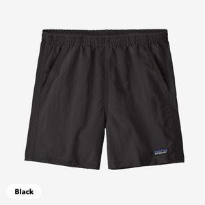 Patagonia Women's Baggies Shorts - 5" - Black - Sz L - EUC